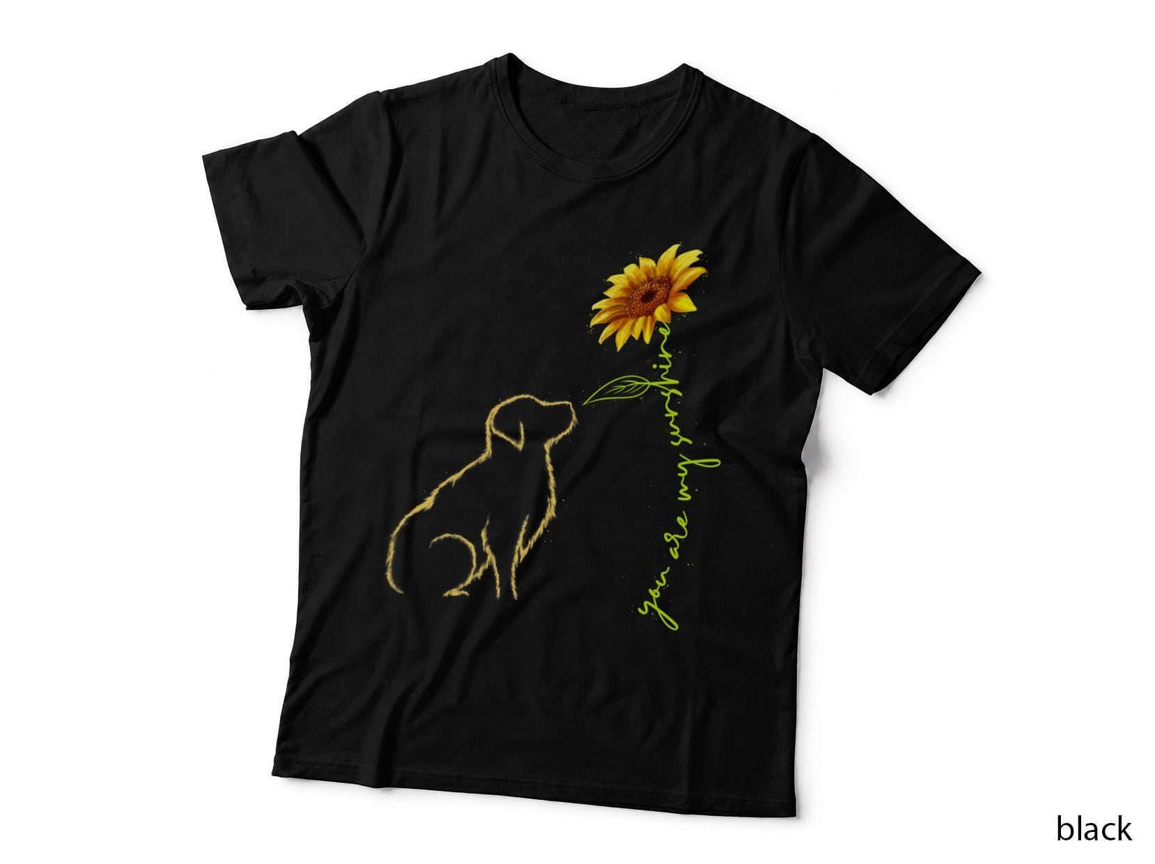 Cute Dog Shirt, You Are My Sunshine Golden Retriever T-Shirt