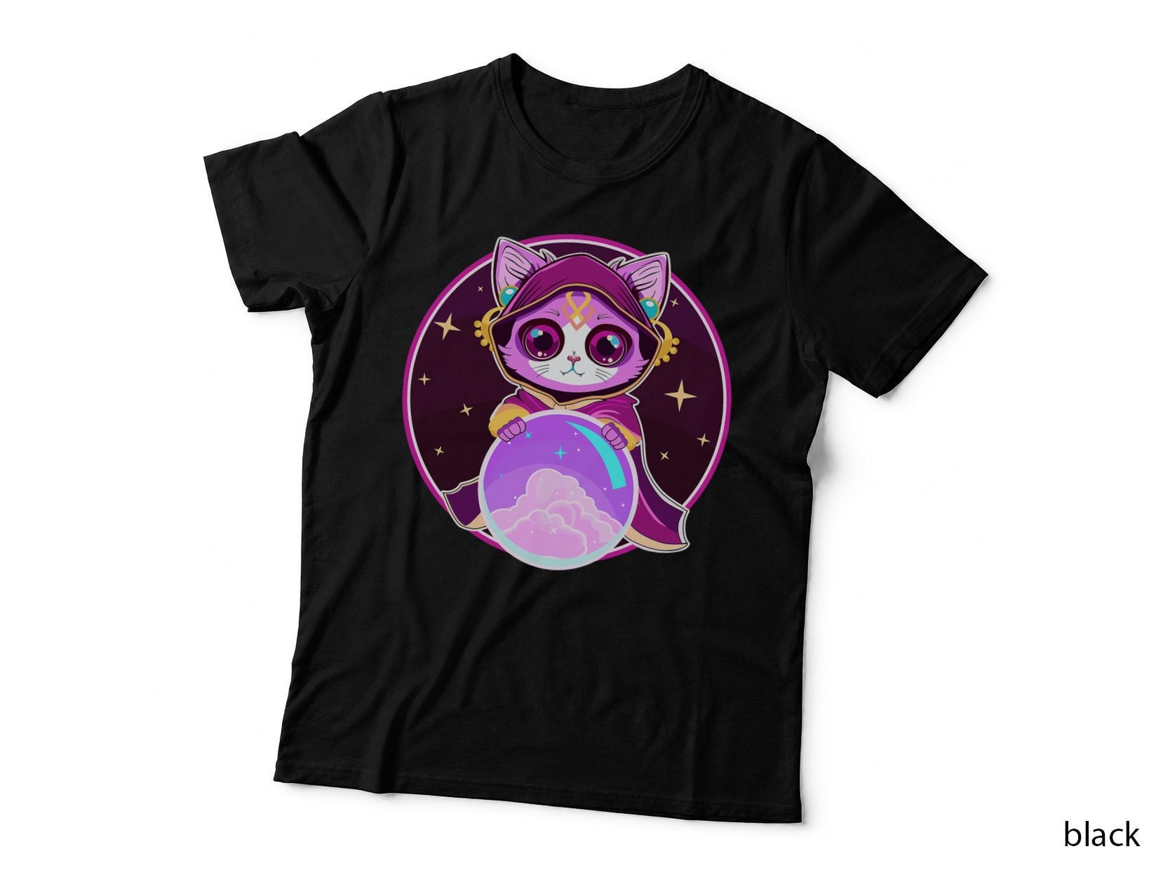 Fortune Teller Cat T-Shirt