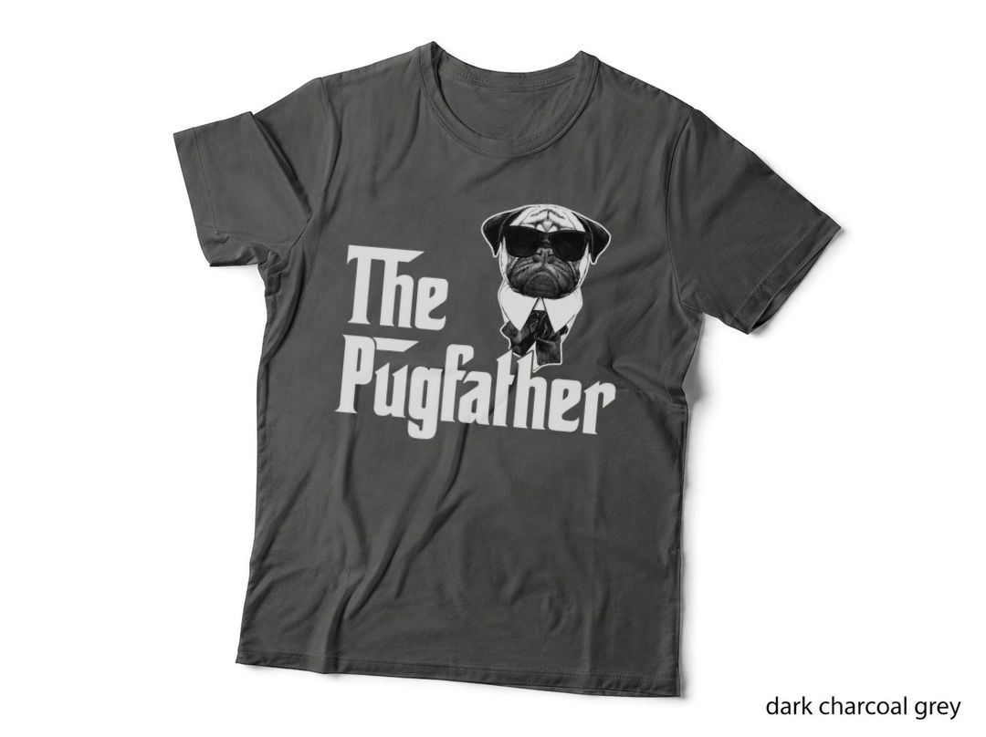 Funny Pug Owner the Pugfather Father Gift Dog Lovers Owner T-Shirt