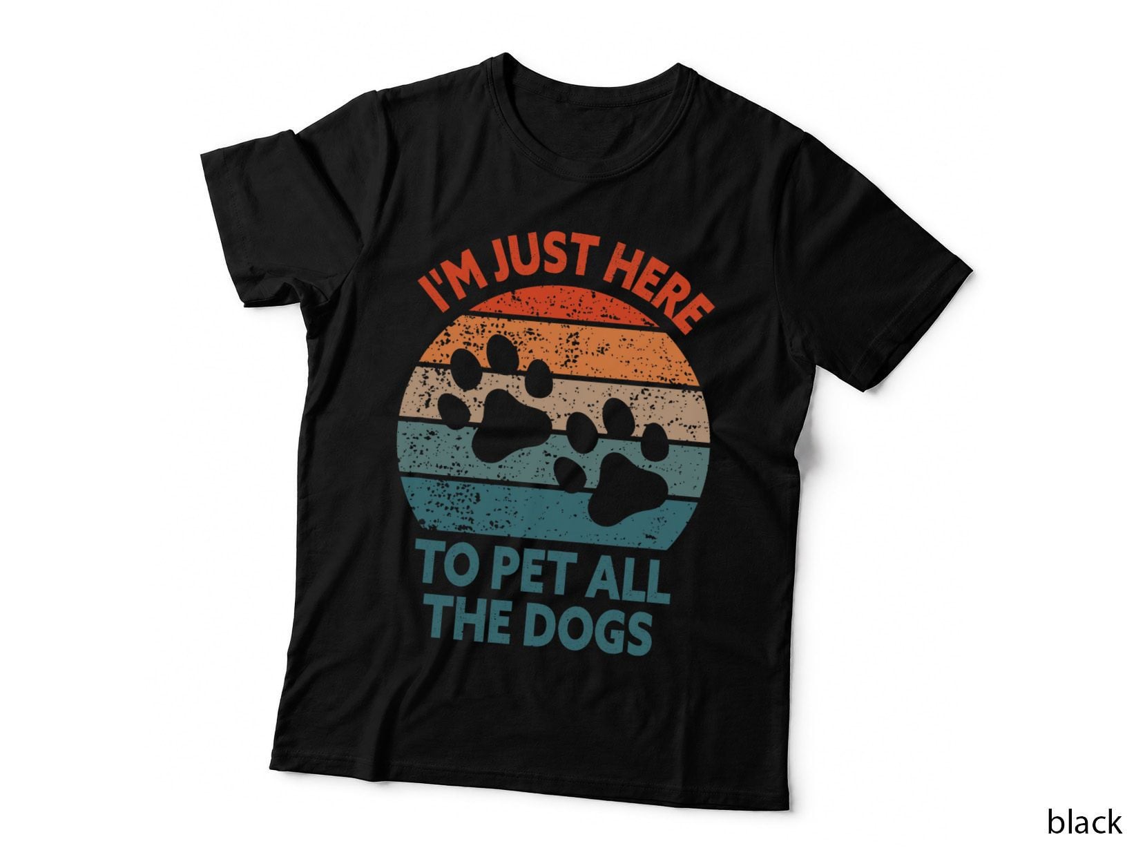 I'm Just Here to Pet All the Dogs Shirt Funny Dog T-Shirt