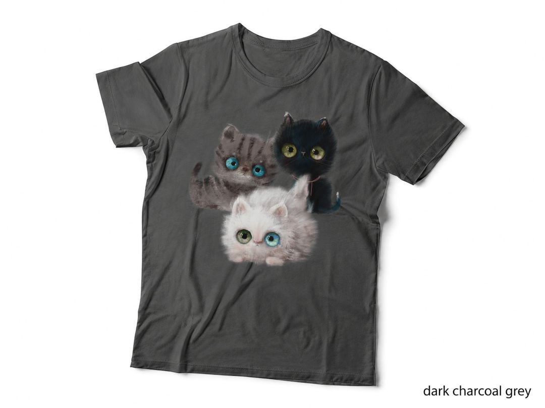Kitten Lover Tshirt, Cute Kitten Tees, Cat Lover Shirt, Cat T-Shirt
