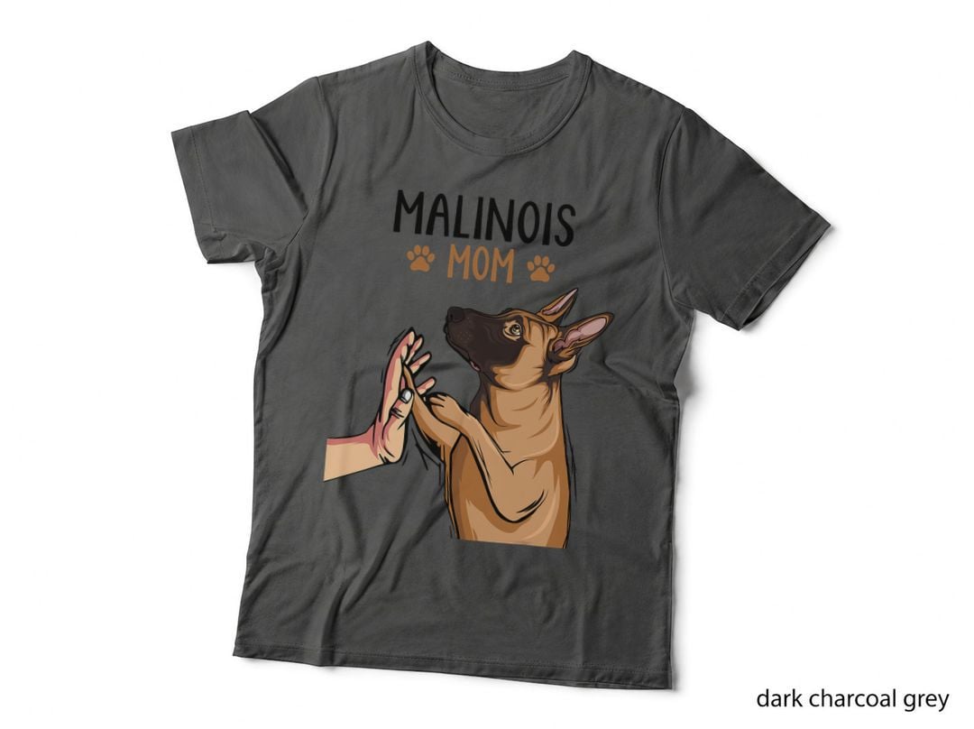 Malinois Mom Belgian Shepherd Dog Lover Owner Girls Women T-Shirt