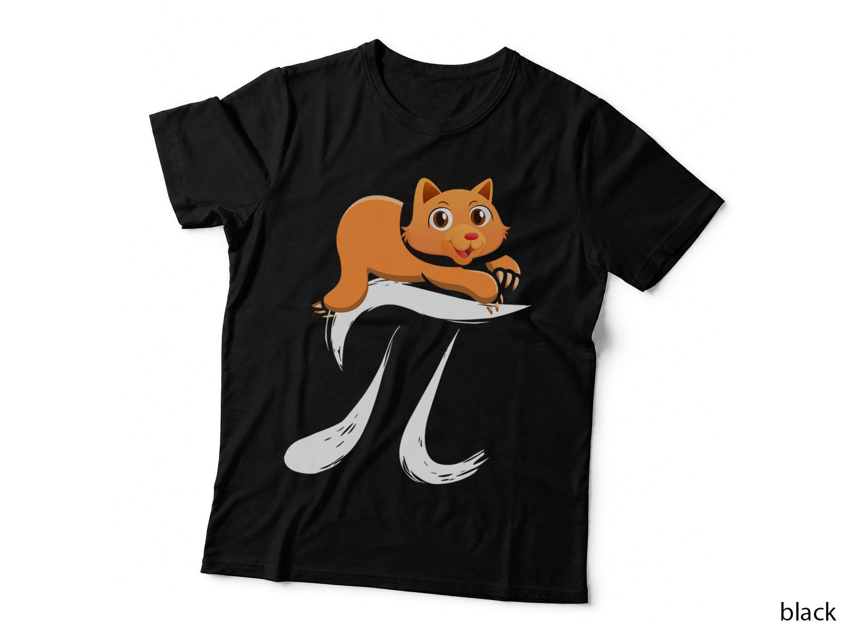 Pi Day Cat Kitten March 14 Math Mathematics T-Shirt