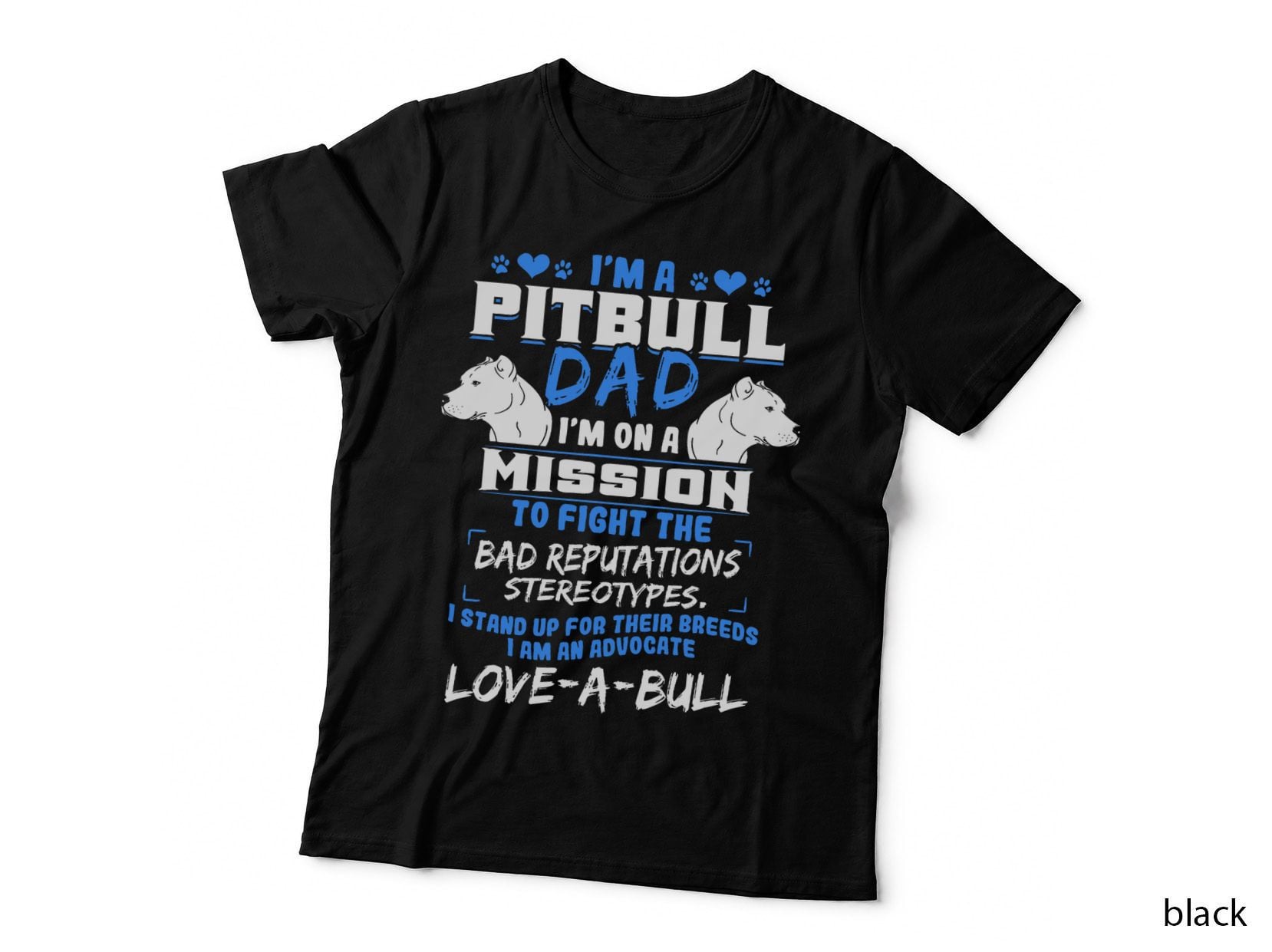 Pitbull Pit Bull Terrier Owner Dog Lover Dad Breeders Daddy T-Shirt