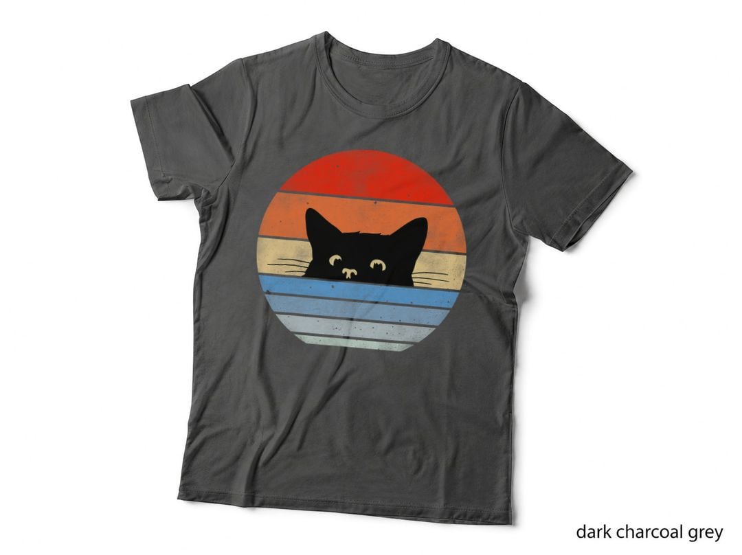Retro Cat Shirt, Cat Shirt, Vintage Cat Shirt, Cat Lover T-Shirt