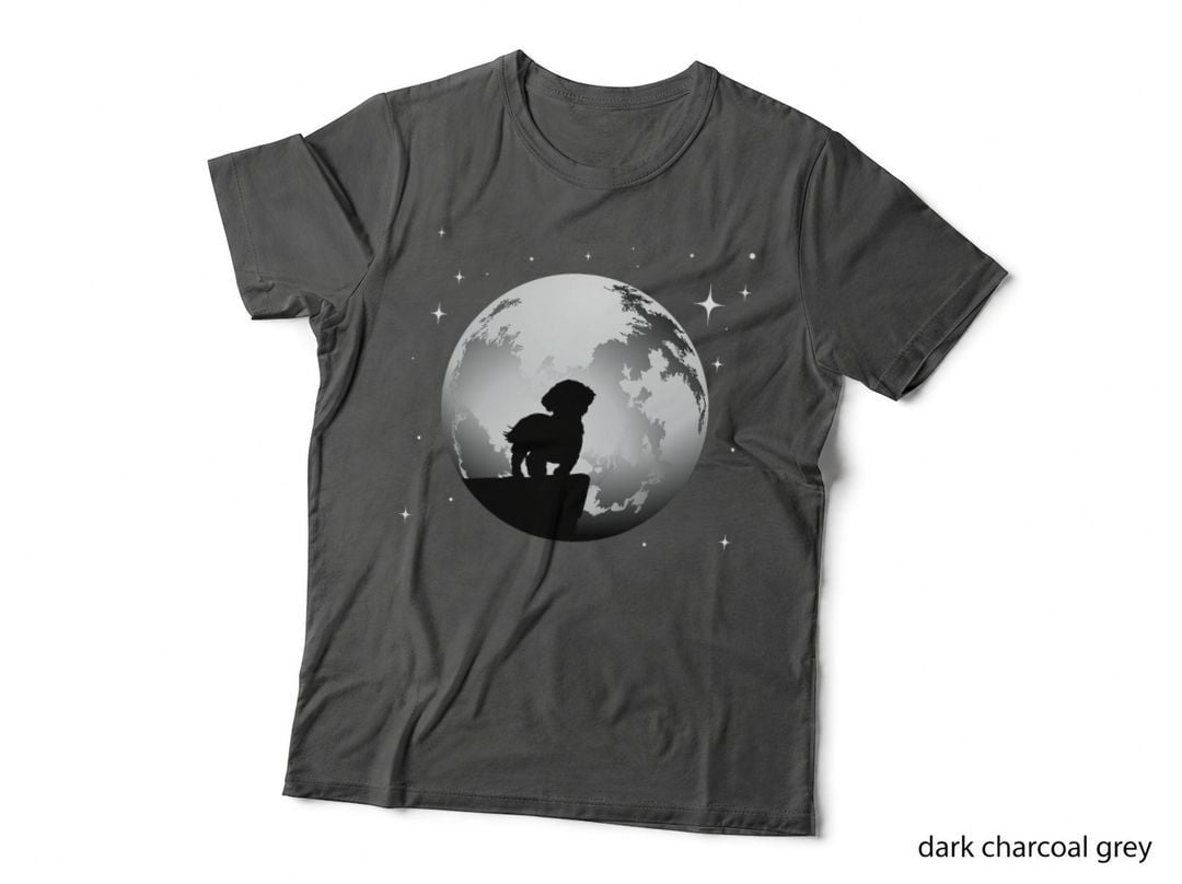 Shih Tzu Moon - Dog Breeder Animal Canine Lover Pet Owner T-Shirt