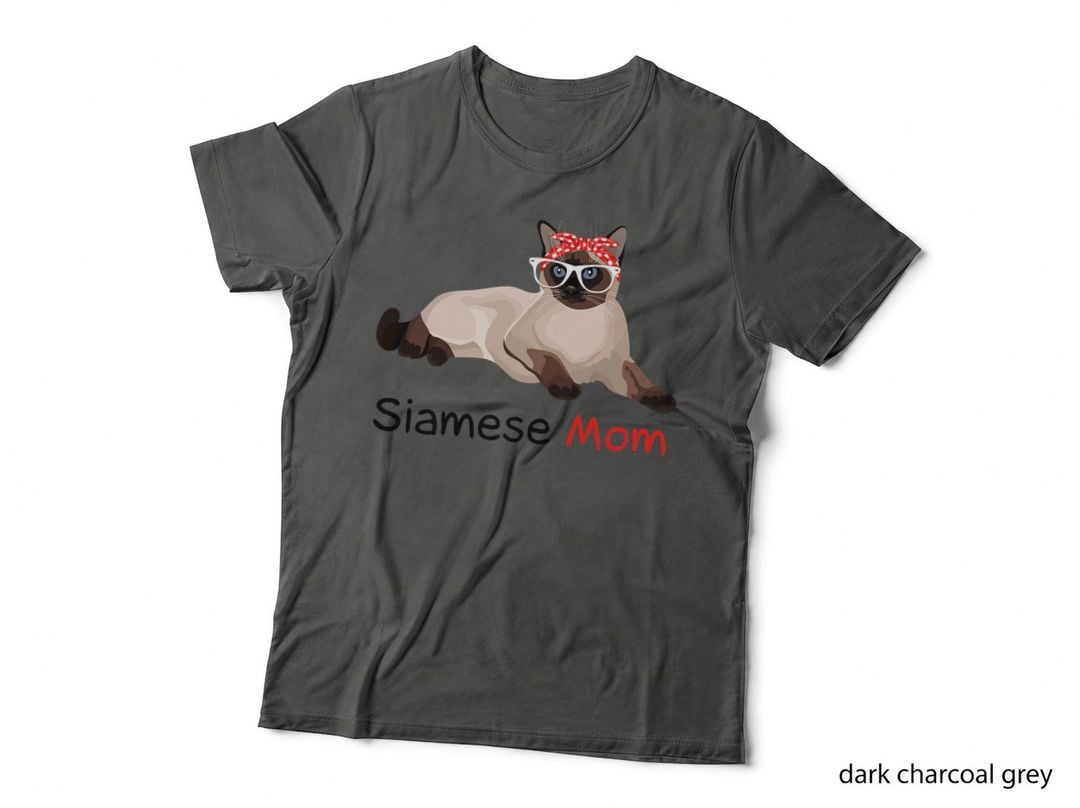 Siamese Cat Mom Kitten Siamese Cat T-Shirt