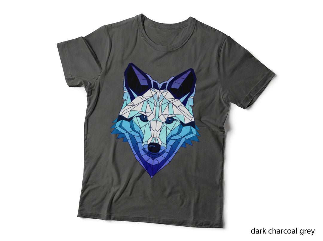 Arctic Fox Abstract Animal Fox Face Antarctica Lover T-Shirt