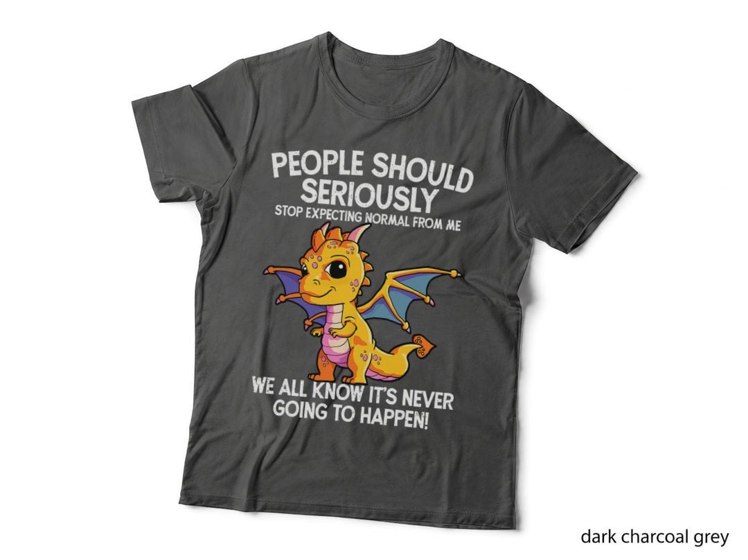 Cute Dragon Seriously Dragon for Women and Girls T-Shirt