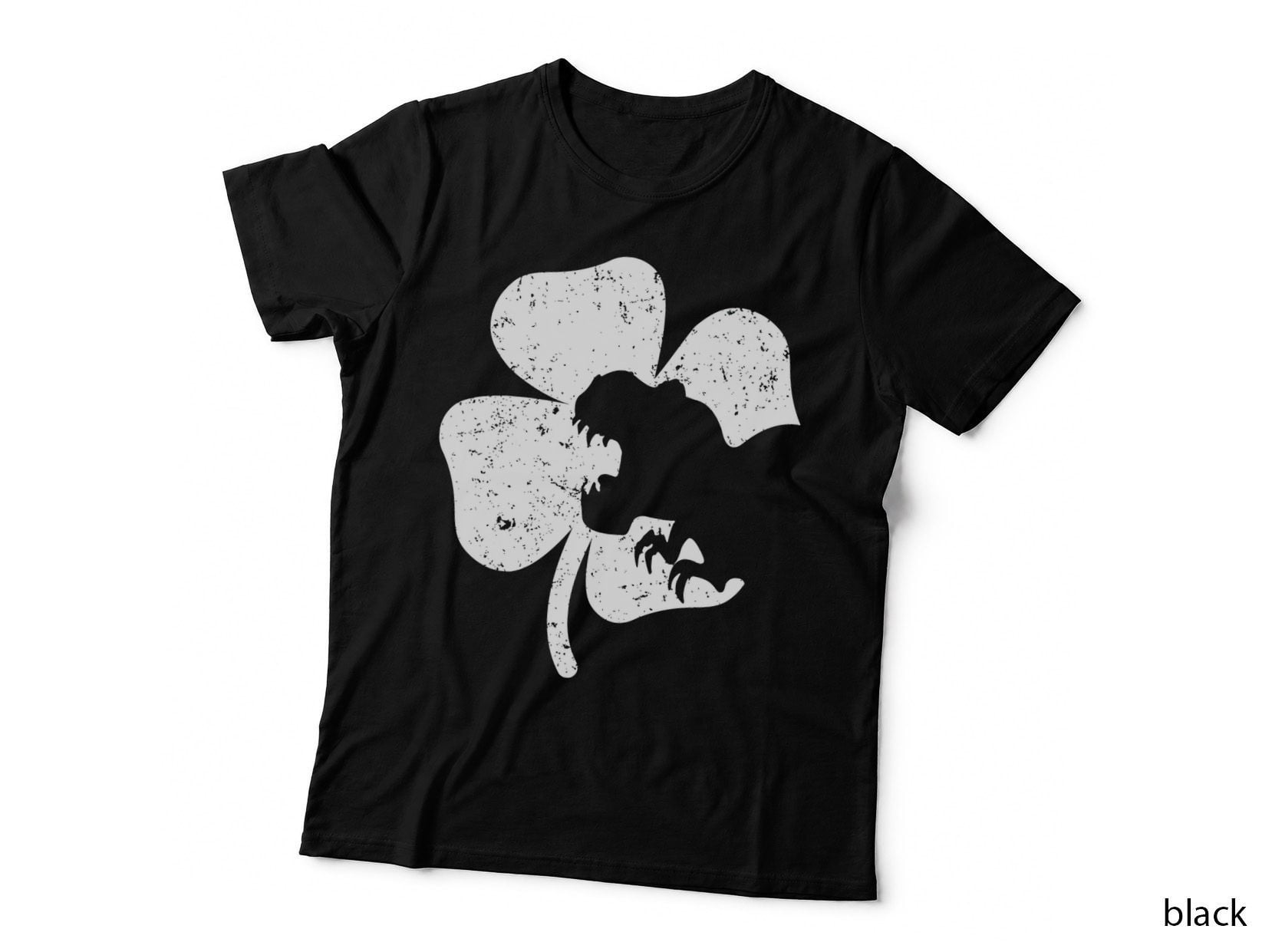Dinosaur Shamrock St Patrick's Day Boys Kids Toddler T-Shirt