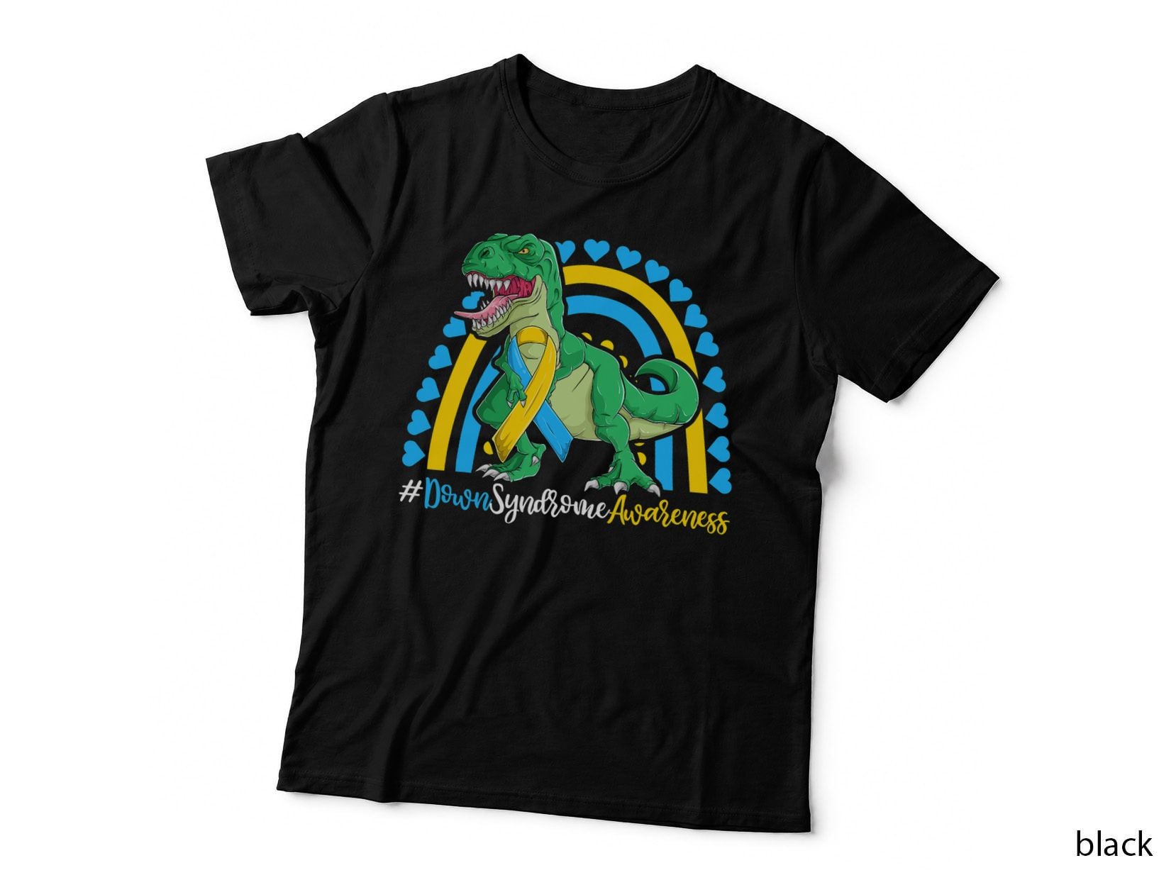 Down Syndrome Awareness T-Rex Dinosaur Boys Extra Chromosome T-Shirt