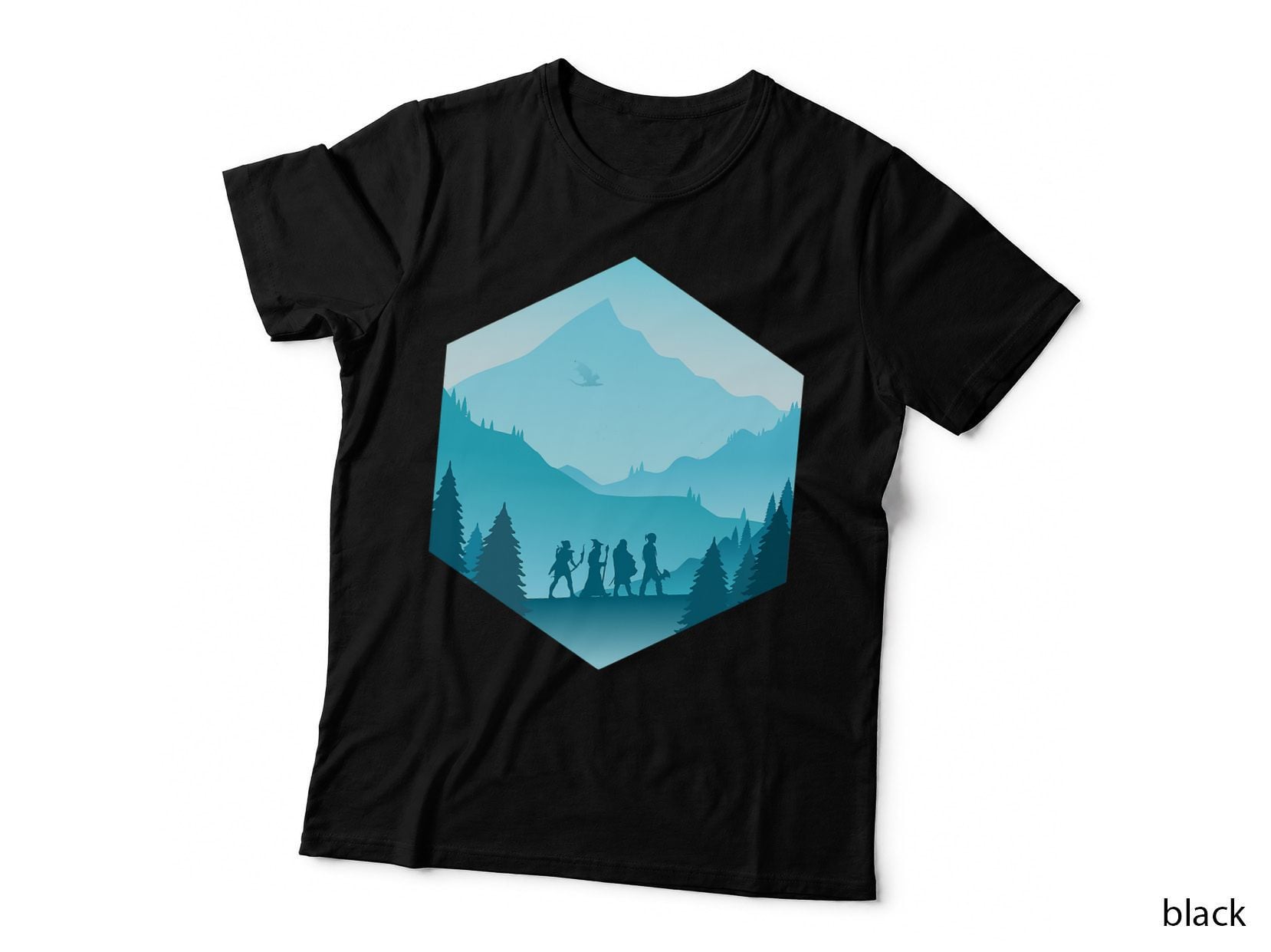 Dragons Shirt, D20 Shirt, Dragon Lover T-Shirt