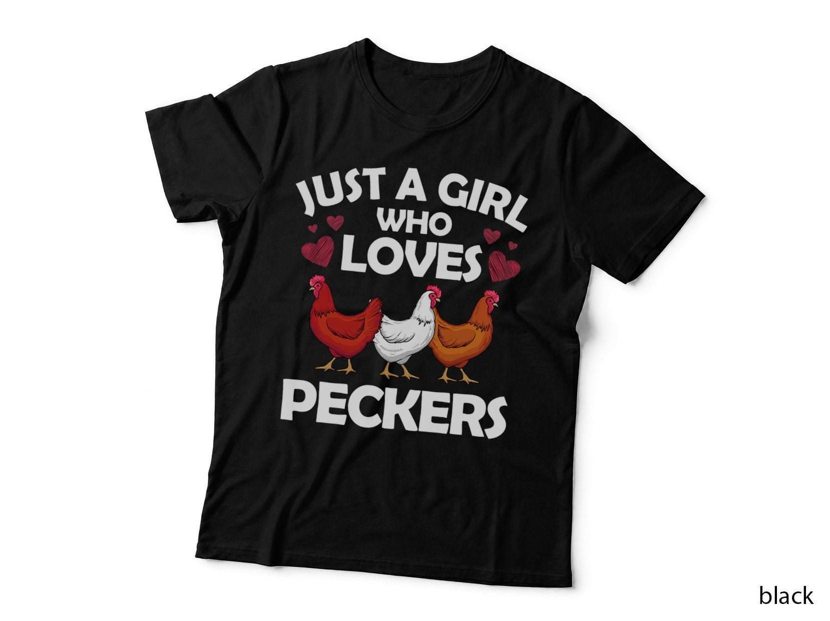 Funny Chicken for Women Girls Chicken Farmer Flock Whisperer T-Shirt