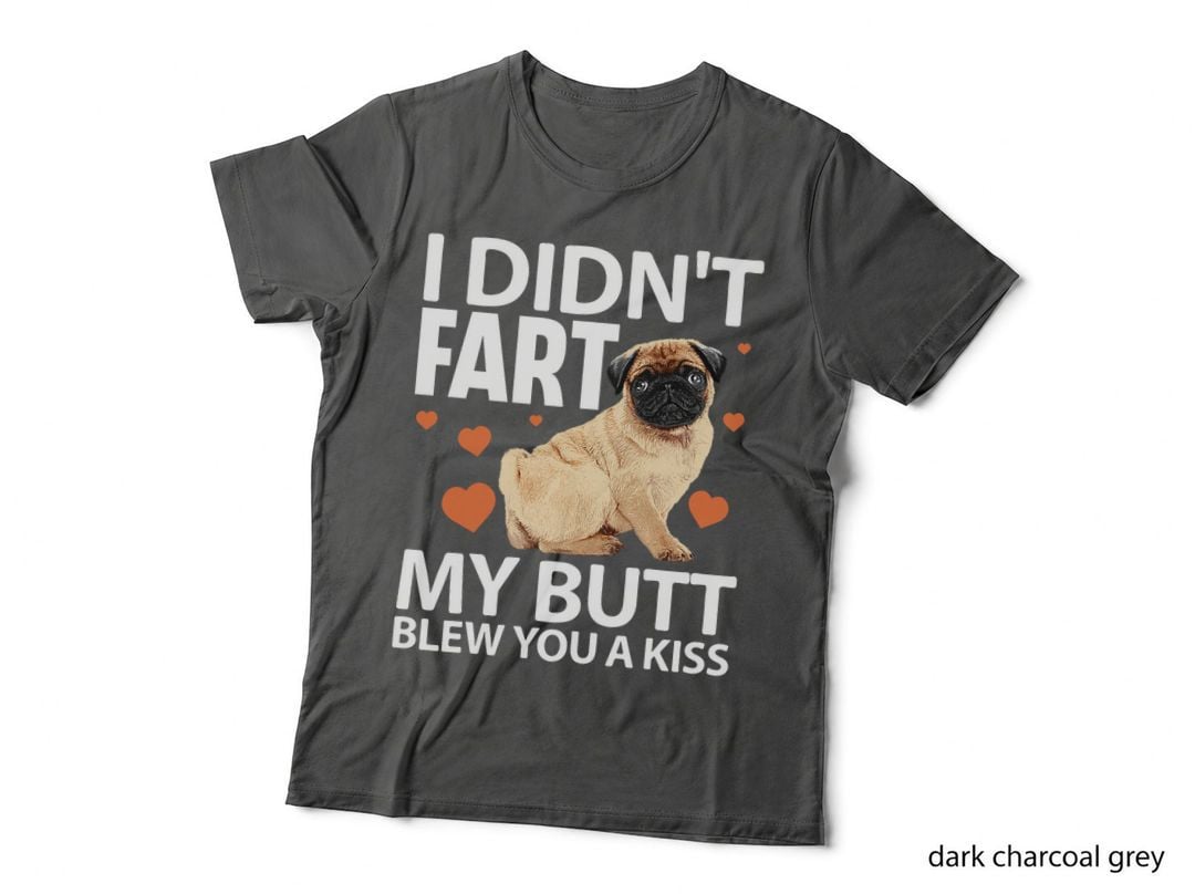Funny Pug Design for Men Women Kids Pet Dog Breed Pug Lover T-Shirt
