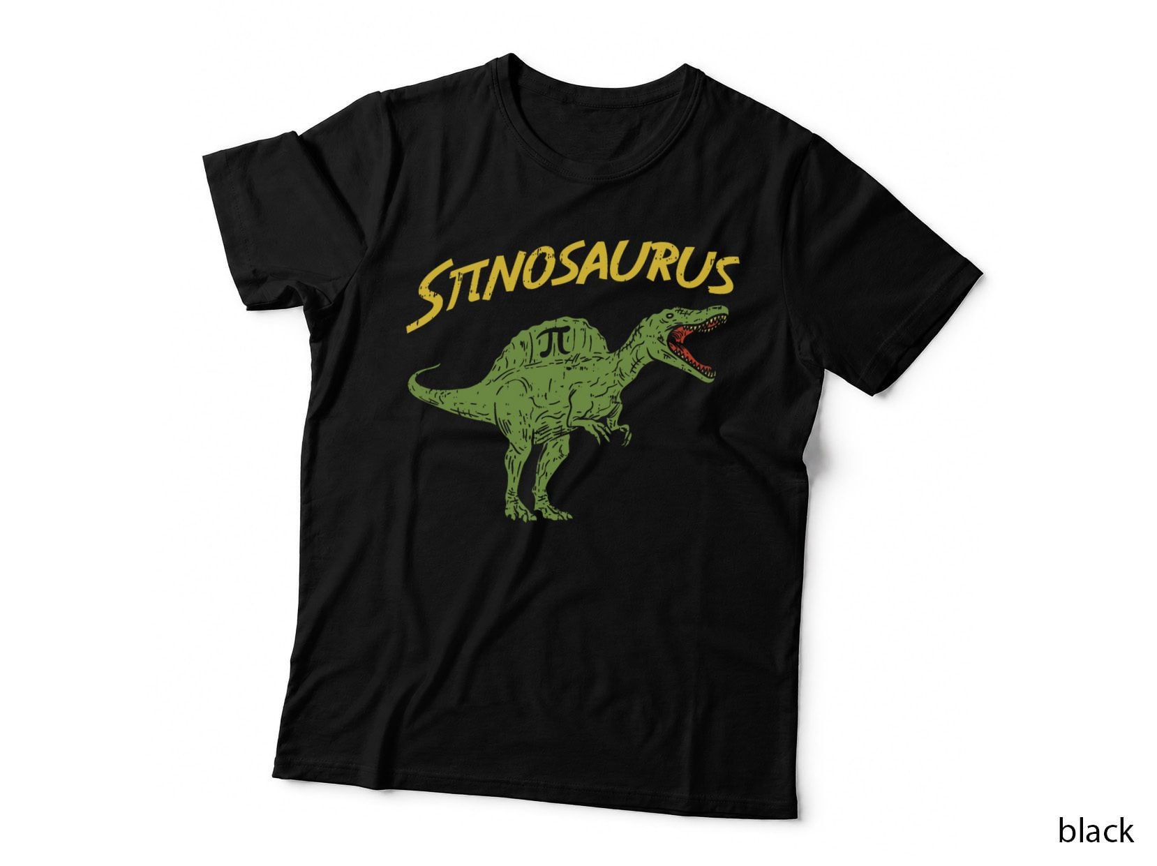 Funny Spinosaurus Pi Day Shirt Math Dinosaur Gift Boys T-Shirt