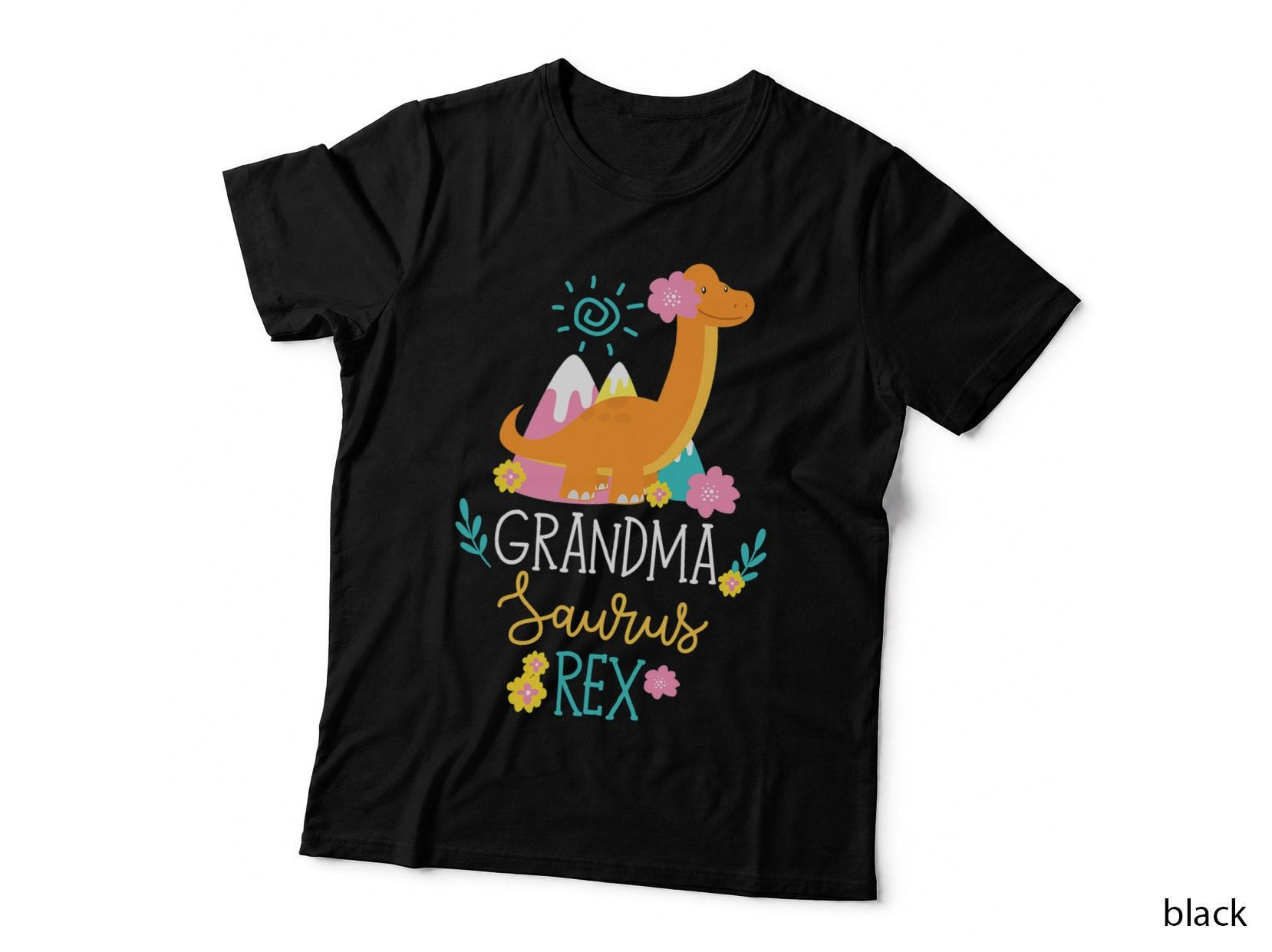Grandma Saurus Rex Funny Dinosaur Women T-Shirt