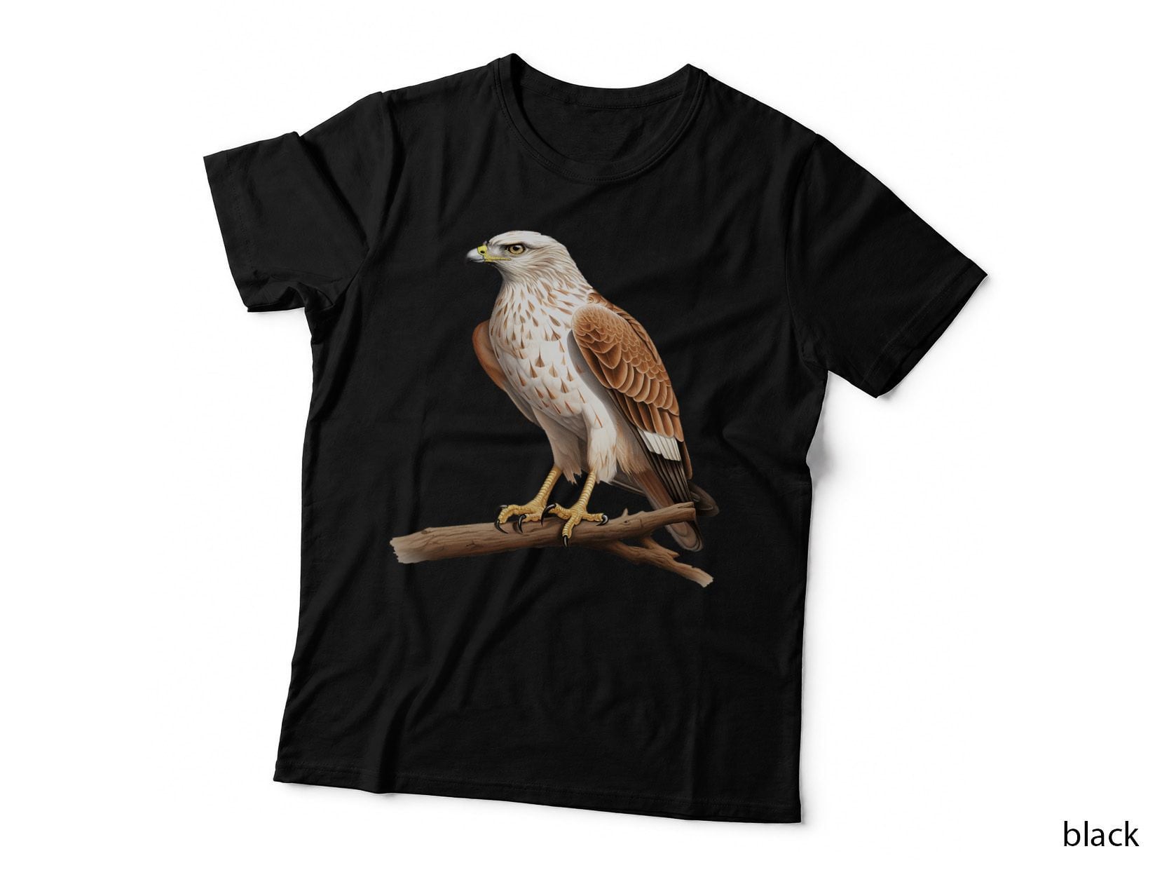 Hawk Bird Lover Illustration T-Shirt
