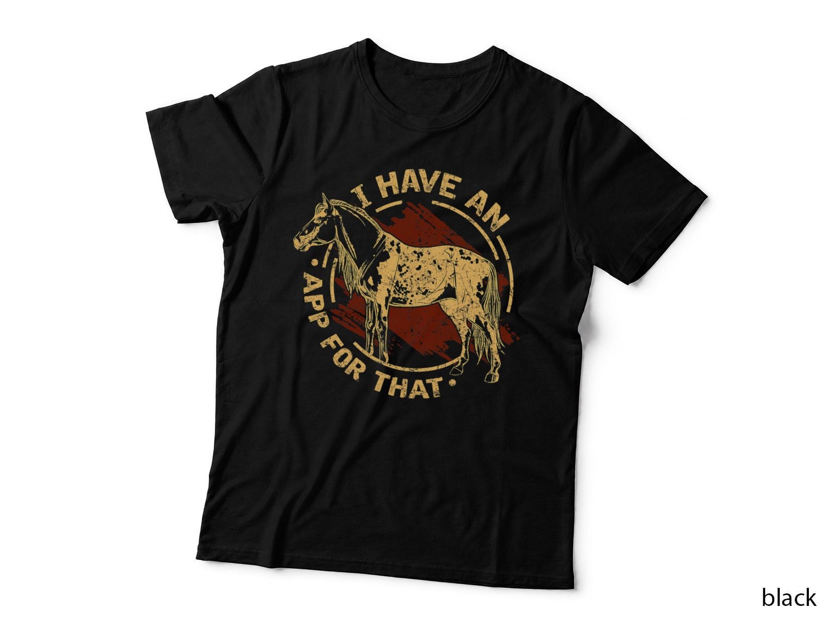 I Have an App for That Funny Appaloosa Horse Ranchers Riders T-Shirt