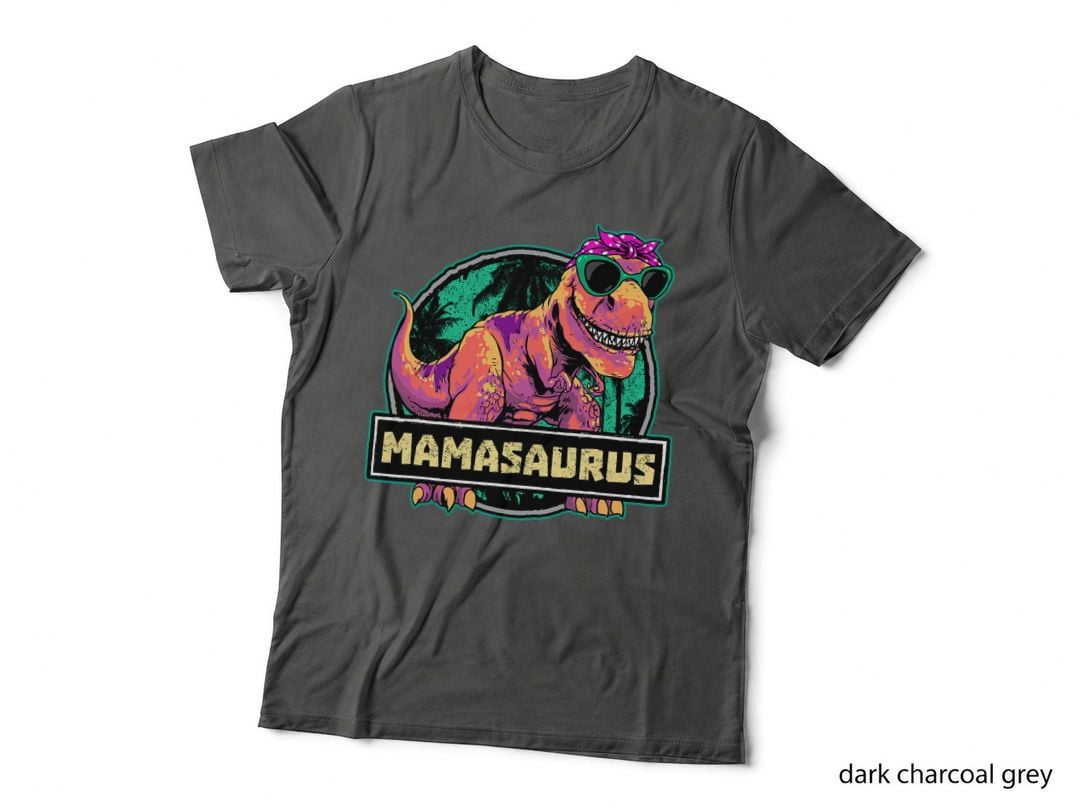 Mamasaurus Shirt T Rex Mama Saurus Dinosaur T-Shirt