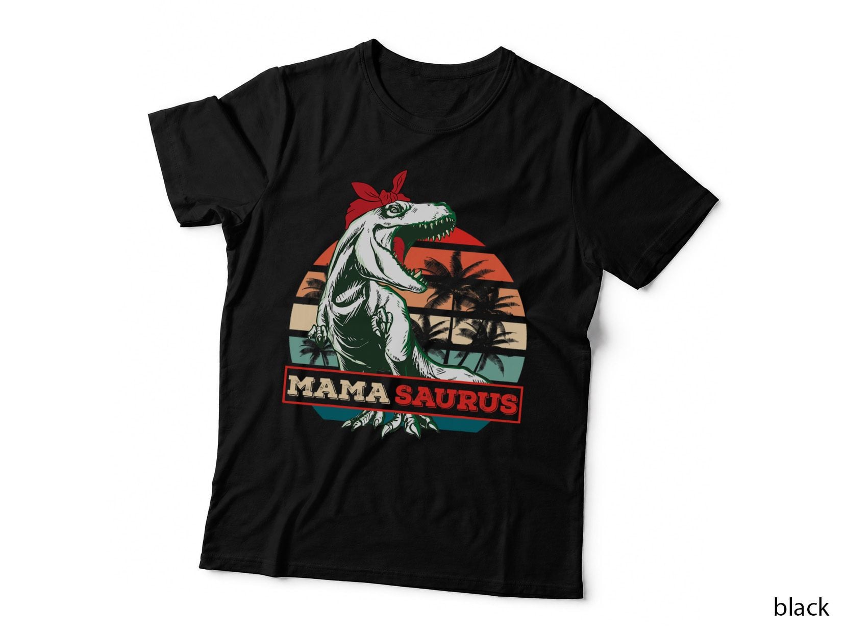 Mamasaurus T-Rex Dinosaur Funny MAMA Saurus Family Mother's T-Shirt