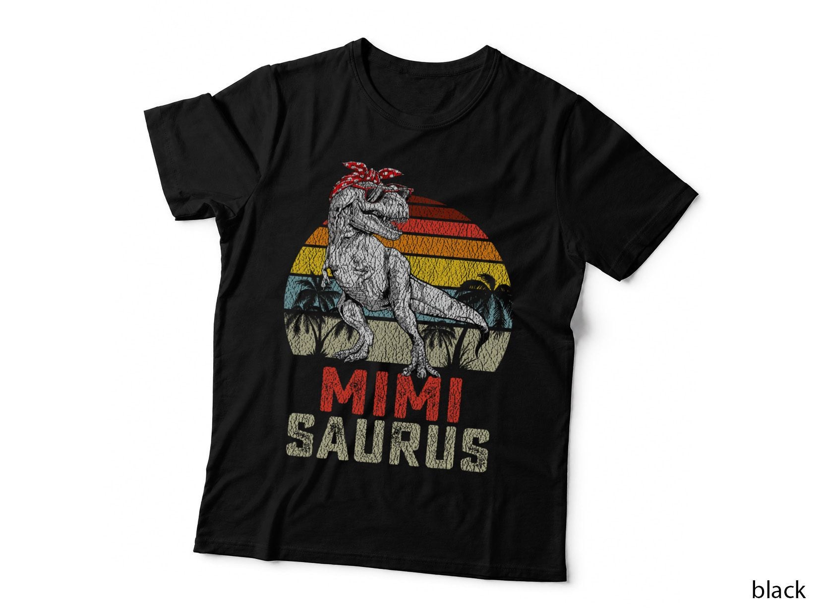 Mimisaurus T Rex Dinosaur Mimi Saurus Family Matching T-Shirt