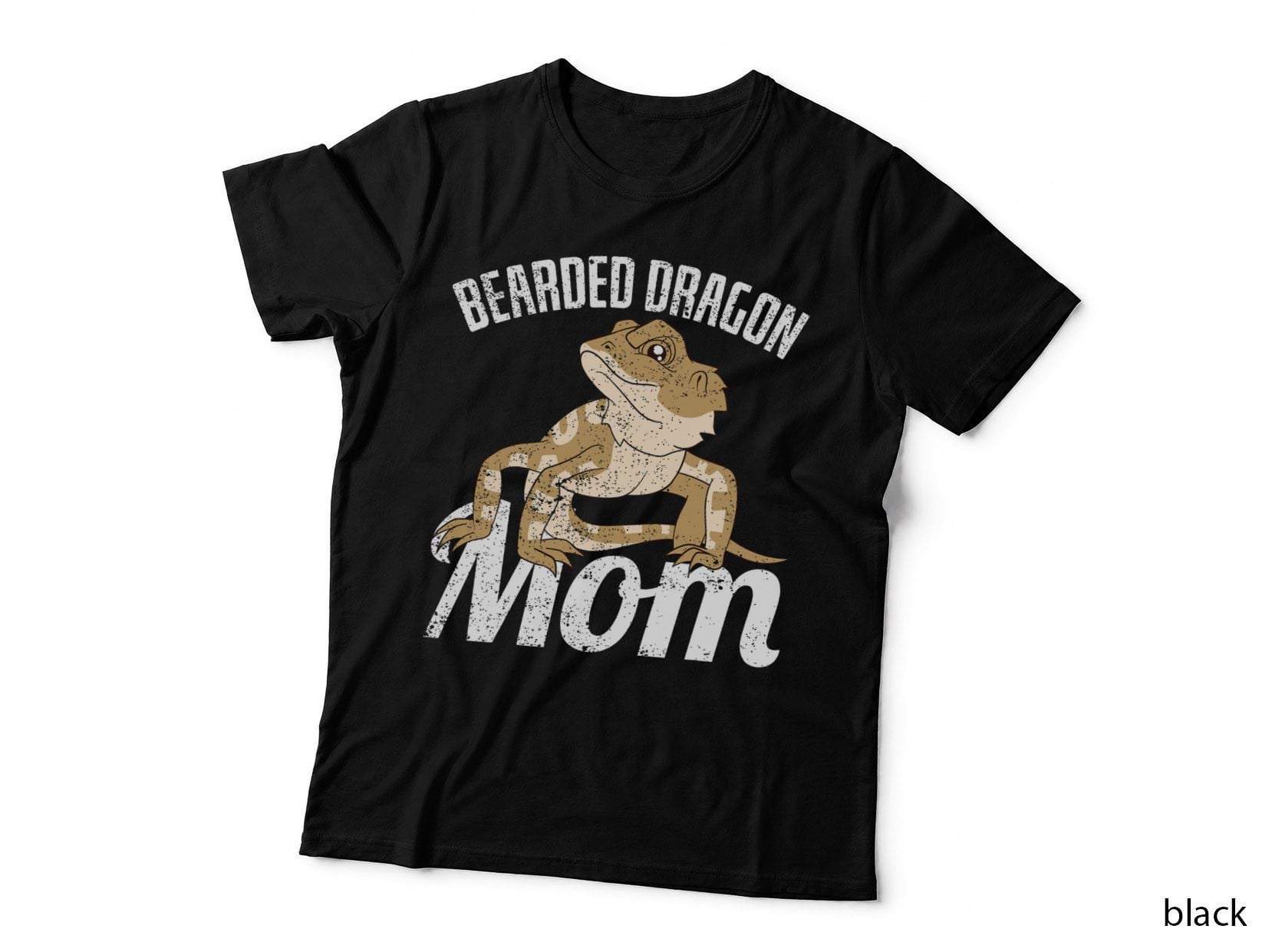 Mothers Day Lizard Reptile Lover Pet Mom Bearded Dragon T-Shirt