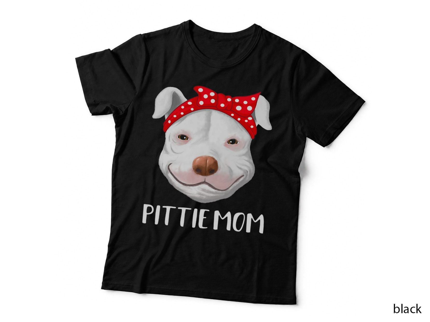 Pitbull Dog Lovers Pittie Mom Mothers Day Pit Bull T-Shirt