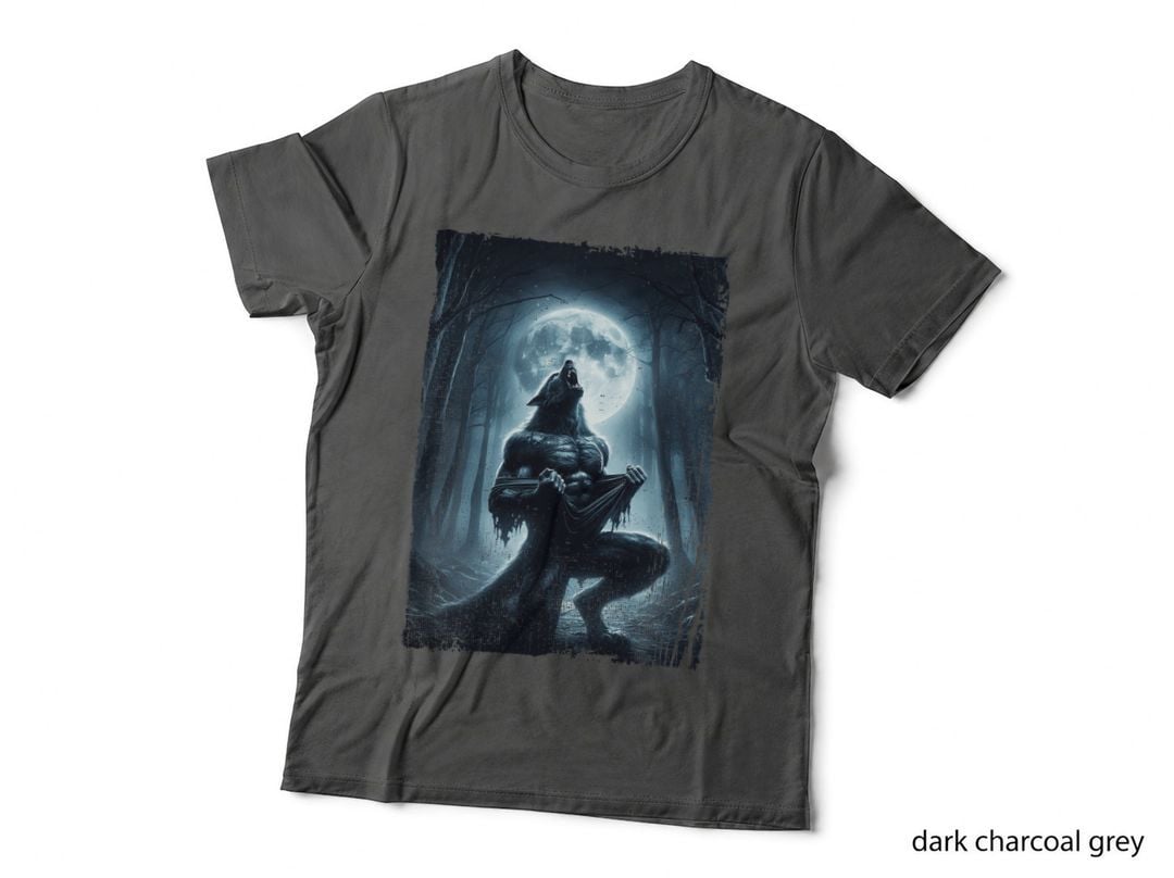 Werewolf Ripping Meme Wolf Howling Wolves Lover T-Shirt