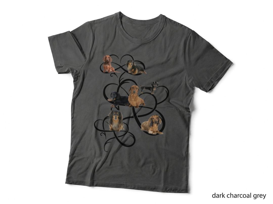 Dachshund Infinity T-Shirt, Pet Lover Apparel, Dog Lovers Gift