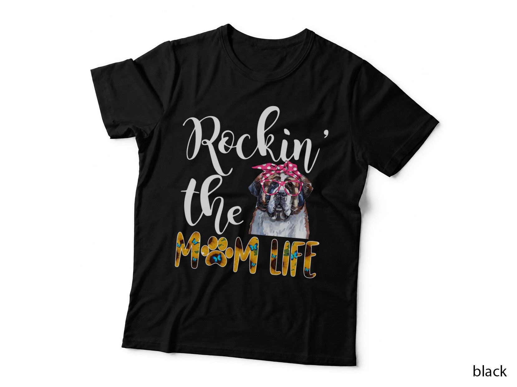 Dog Mom St Bernard Mom Life T-Shirt, Mom Life, Pet Lover Apparel