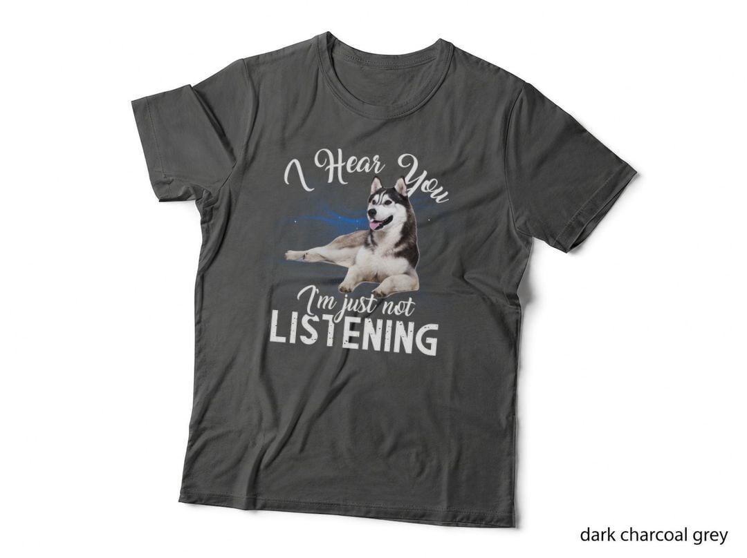 Husky Dog T-Shirt, Pet Lover Apparel, Animal Lovers Gift