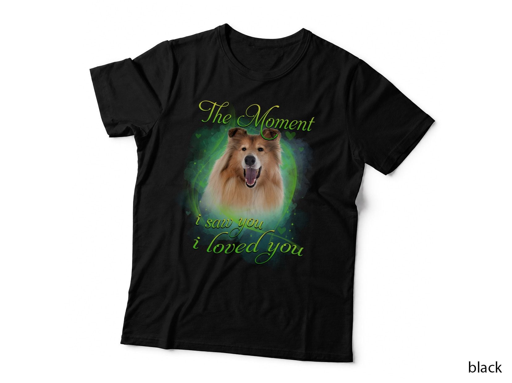Rough Collie T-Shirt, Dog Lovers Gift, Pet Love Apparel