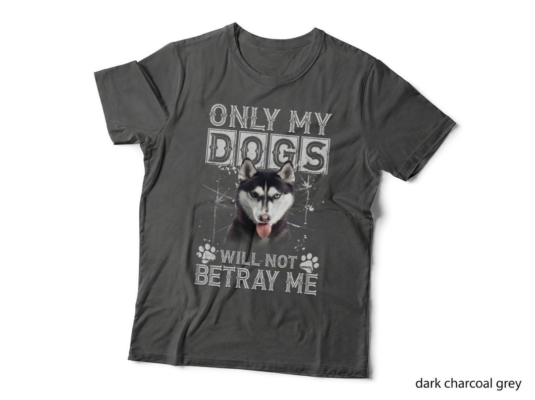 Siberian Husky T-Shirt, Pet Lover Apparel, Dog Owner Gift