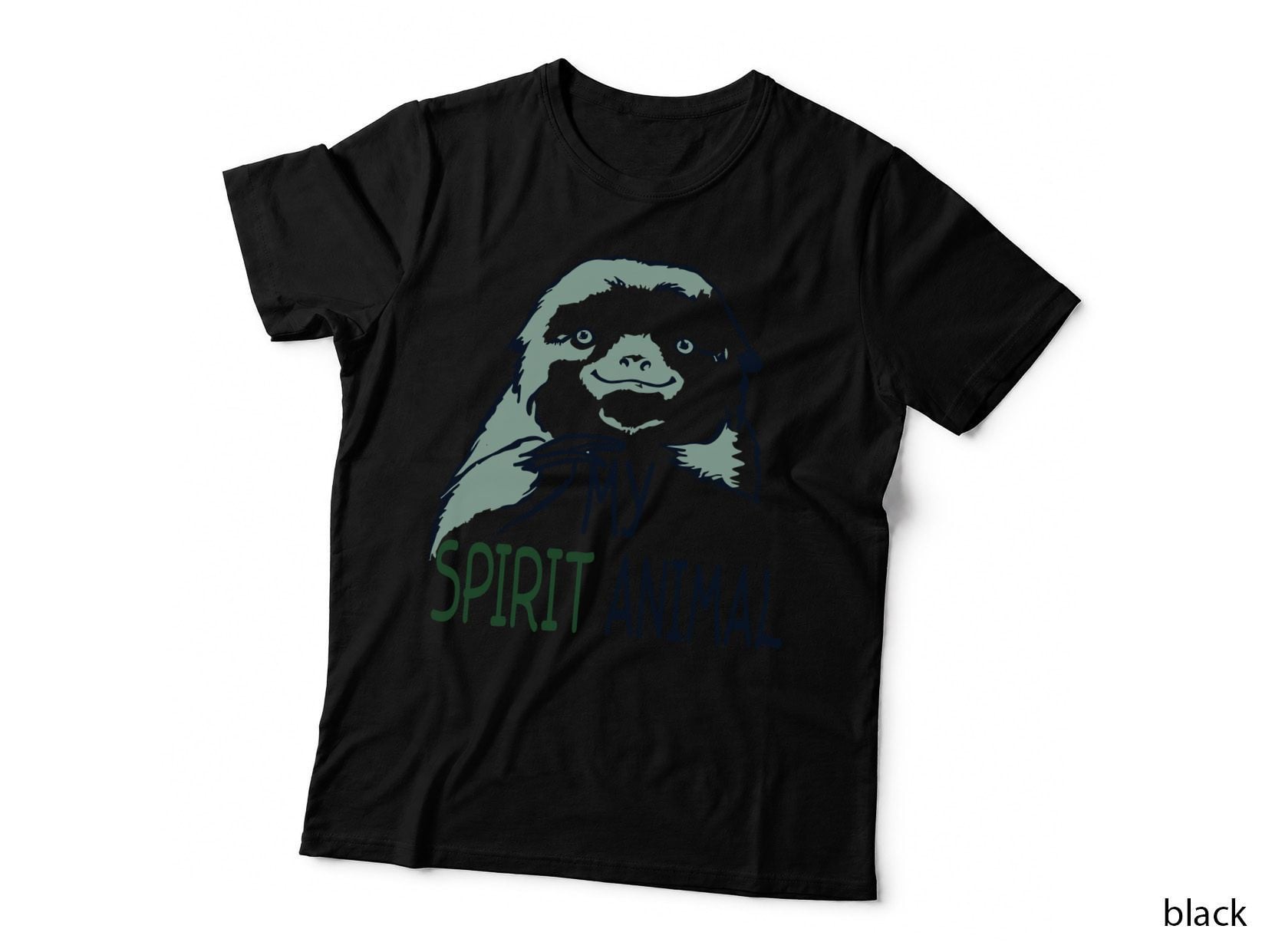 Sloth Spirit Animal T-Shirt, Funny Animal Design, Pet Lover Apparel