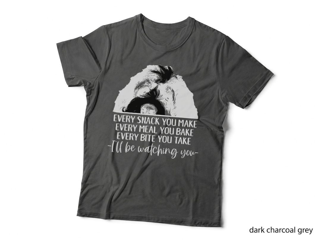 Bernedoodle I'll Be Watching You T-Shirt, Pet Lover Apparel, Dog Lovers Gift