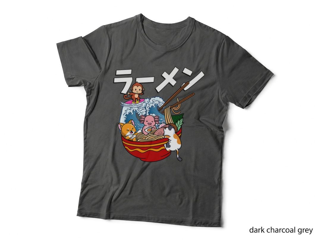 Cat Lover Ramen Lover Japan T-Shirt, Japanese Food Style, Pet Lover Apparel