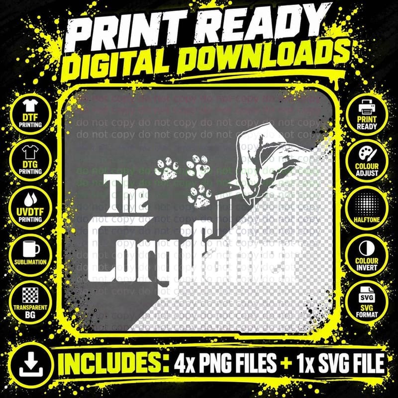 Dog Lover T-Shirt, Pet Animal Print Png SVG Digital Bundle