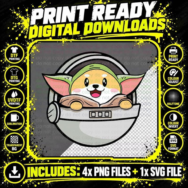 Space Toddler Corgi T-Shirt, Adorable Dog Costume Png SVG Digital Bundle