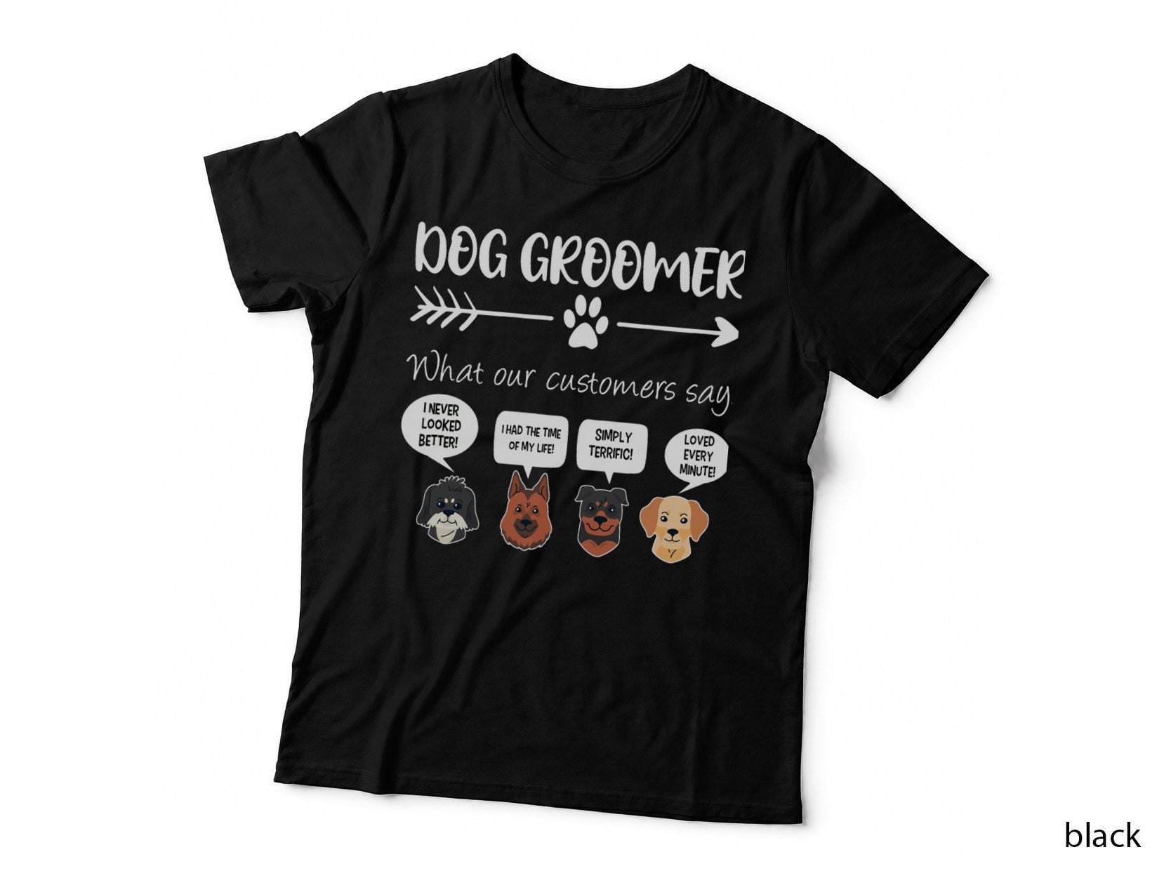 Dog Groomer Gift Funny Dog Grooming Salon Dog Salon T-Shirt