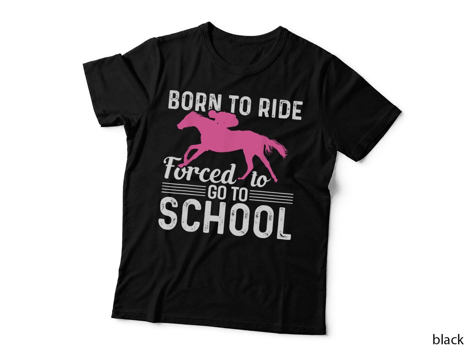 Horseback Riding Girl Funny Horse Girl T-Shirt
