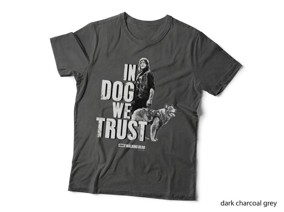 In Dog We Trust T-Shirt, Typography Design, Pet Lover Apparel