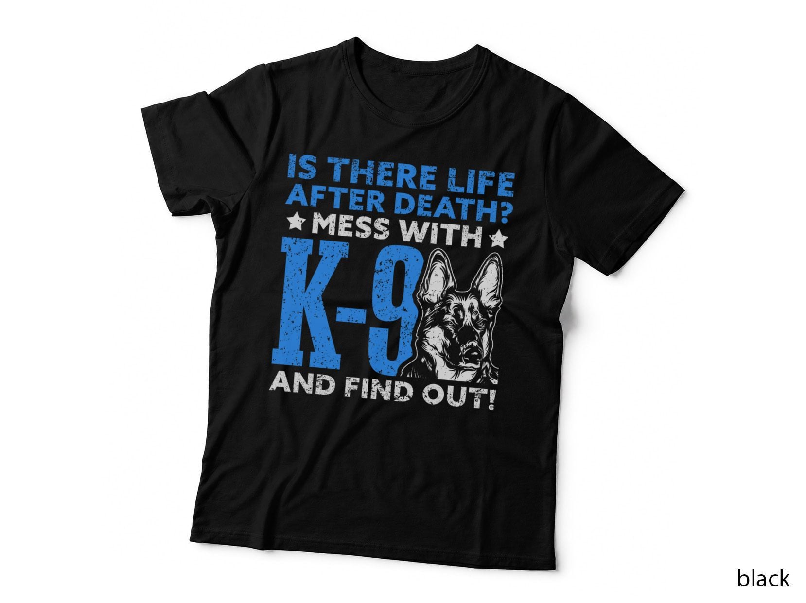 K9 Dog Handler Canine Unit T-Shirt, Police Officer Style, Pet Lover Apparel