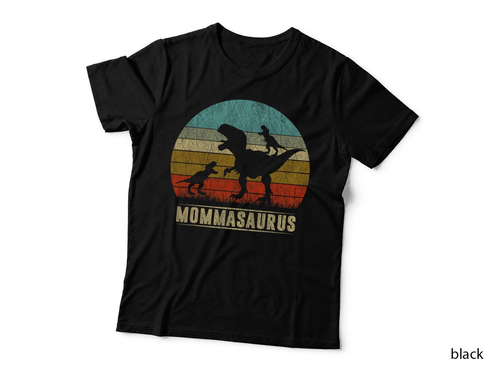Momma Dinosaur Mommasaurus T-Shirt, Family Matching, Mommy and Me Apparel