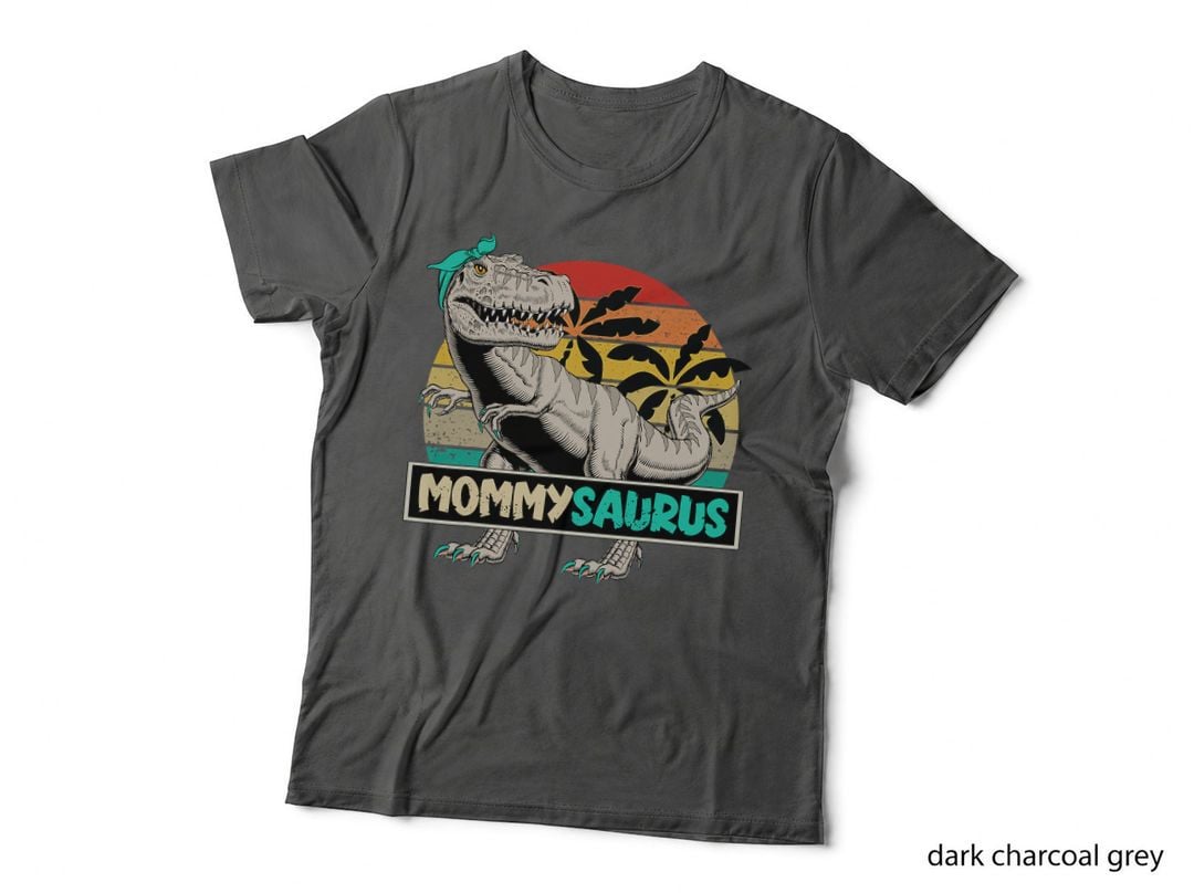 Mommysaurus T-Shirt, Dinosaur Family Matching, Mommy Mom Family
