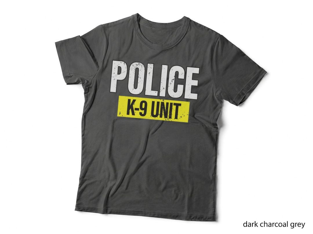 Police K-9 Unit Dog Canine Officer T-Shirt, Vintage Retro, Pet Lover Apparel