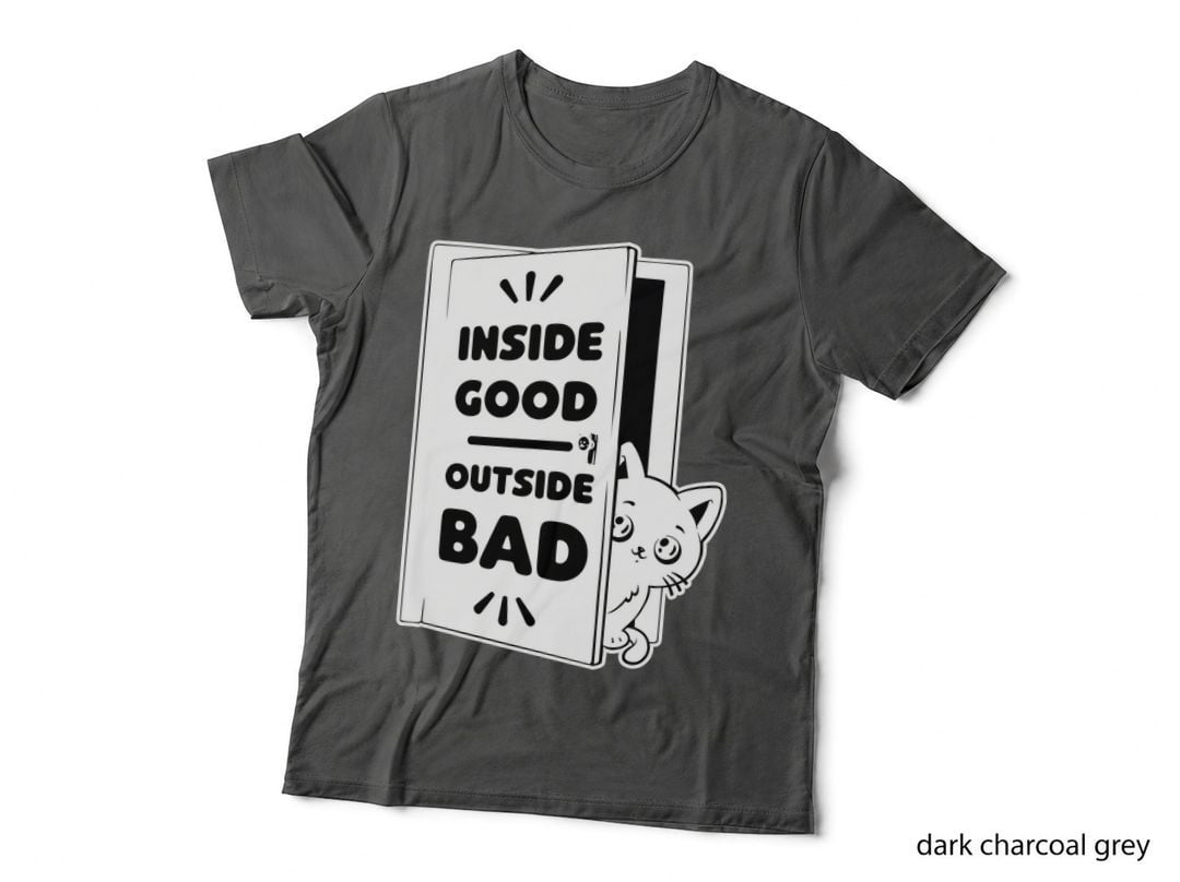Black Cat Irony T-Shirt, Sarcasm Tee, Gift for Cat Lovers