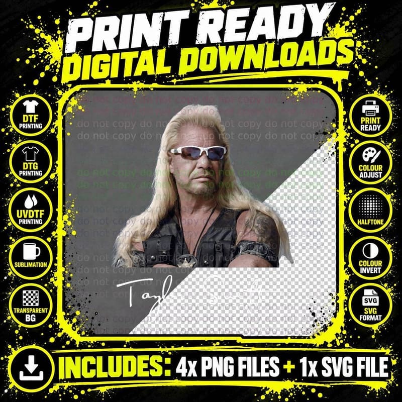 Bounty Taylor Lover Dog Hunter - Swifts T-Shirt Png SVG Digital Bundle