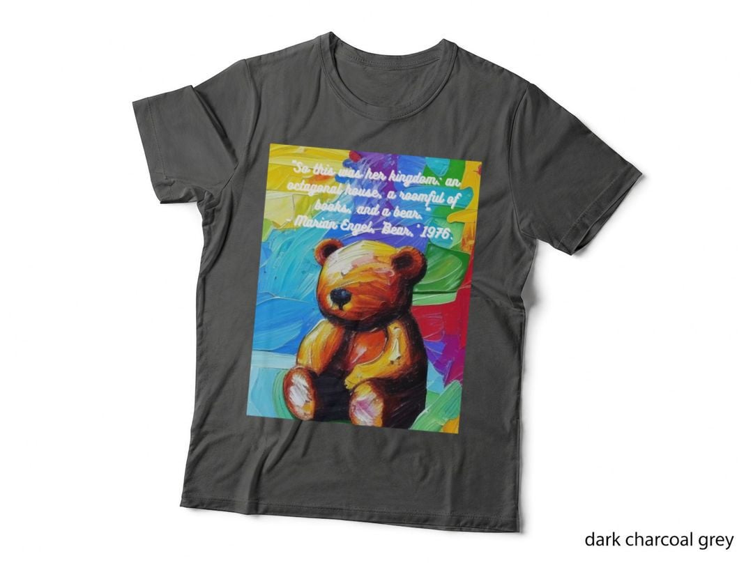 Colorful Bear T-Shirt, Vintage Retro Style, Pet Lover Apparel