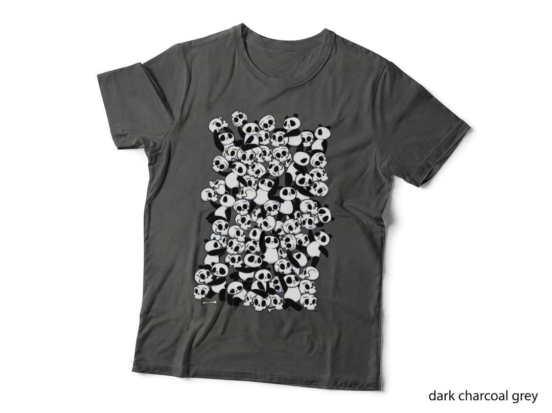 Dia De Los Muertos Panda Party T-Shirt