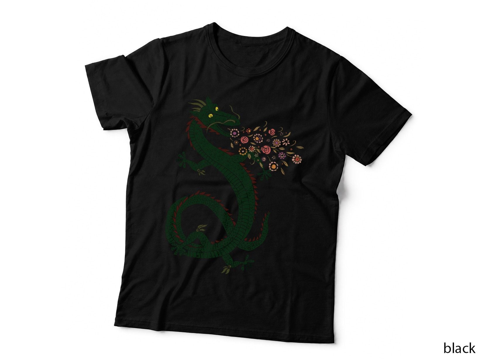 Dragon, Flower Breathing T-Shirt
